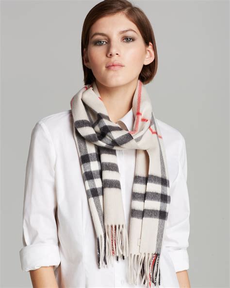 burberry cashmere scarf bloomingdale'|burberry infinity scarf.